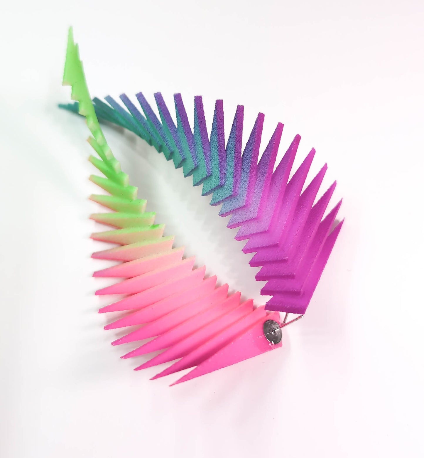 Purple and Blue — Parazeph Earrings