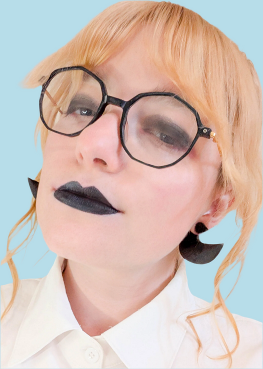 Black Horn Earrings